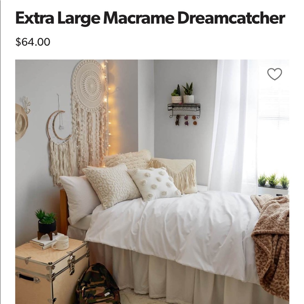 Extra large hanging dream catcher